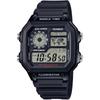 Мужские часы Casio AE-1200WH-1AJH, Черные, Коллекция Casio [Официальный японский продукт]