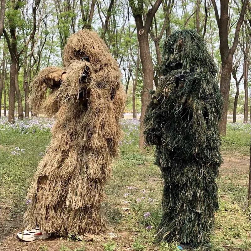 Hot-selling Outdoor Auspicious Clothes Halloween COS Performance Clothes Eat Chicken Sniper Auspicious Clothes
