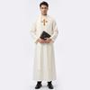 Medieval Priest Cosplay Costume With Polyester Fabric For Halloween Role Play