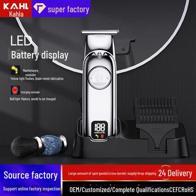 Полностью металлические профессиональные парикмахерские электрические машинки для стрижки - 0 лезвий для точной стрижки и бритья