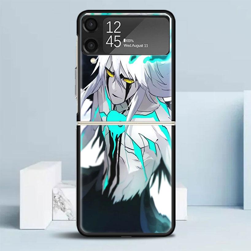 Чехол для телефона Bleach Улькиорра Сифер 4 для Samsung Galaxy Z Flip7 Flip6 5G Flip5 Flip4 Flip3 ZFlip 7 6 3 4 5 Ударопрочная задняя крышка