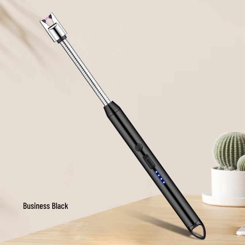 Новая USB-C ветрозащитная дуговая импульсная кухонная зажигалка с перезаряжаемым аккумулятором