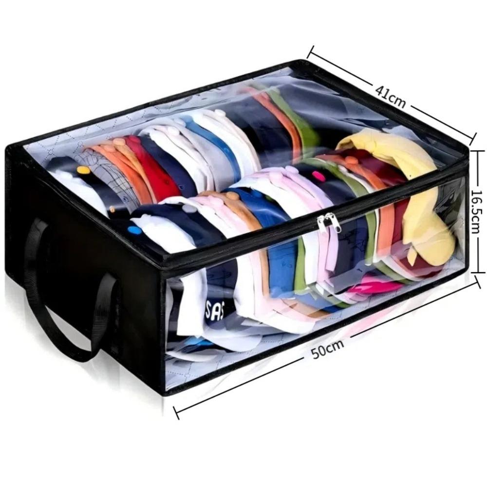 Вмещает 40 шляп Сумка для шляп Нетканый мешок для хранения одежды Новый органайзер для кепок для шкафа Шляпы