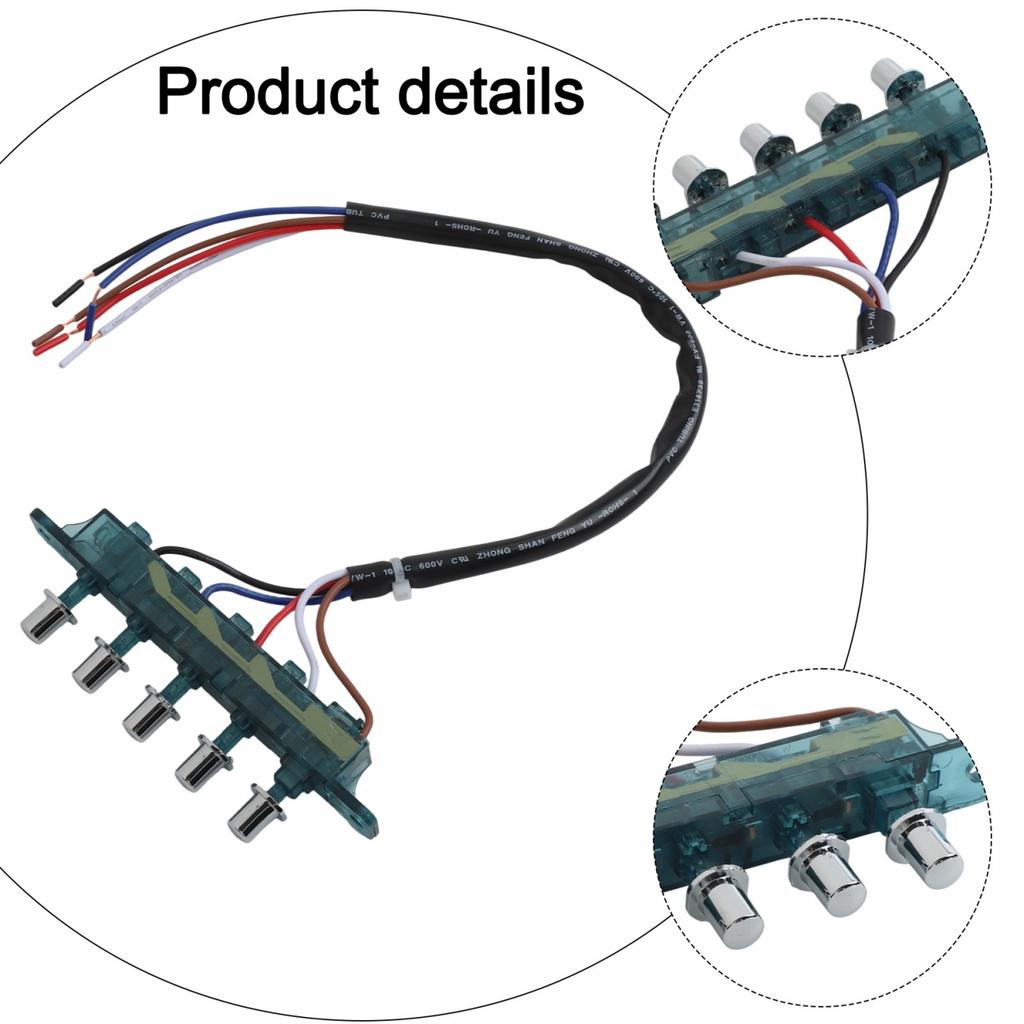 Удобное управление светом 5-кнопочный контроллер Переключатель вытяжки Легкая установка
