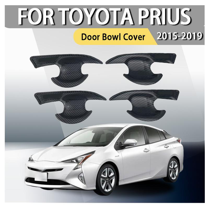 Пластик ABS Стиль Автомобиля Накладка на Чашу Дверной Ручки Для Toyota Prius a Prius41 41 2015 2016 2017 2018 Улучшение Автомобиля Авто Аксессуары