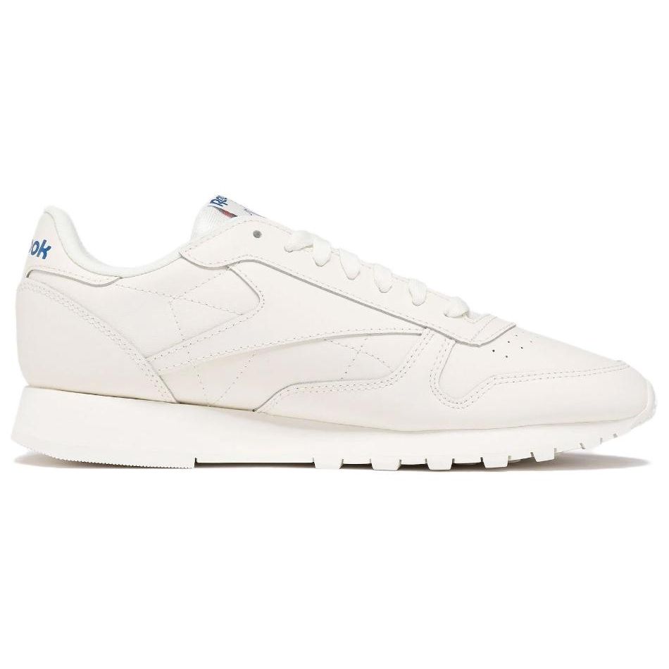 Reebok Classic Leather Chalk Vector Blue Red Unisex Sneakers White Vector-Red 100032947