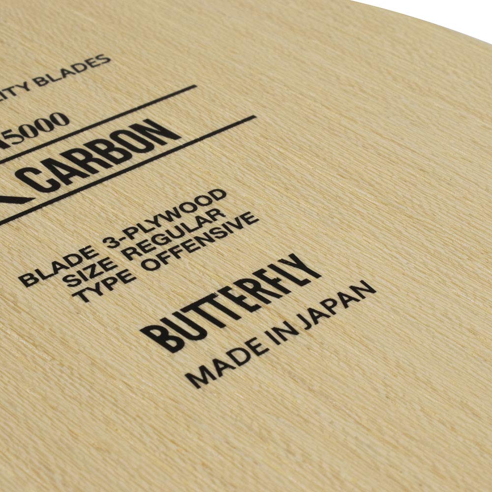 Ракетка для настольного тенниса Butterfly SK Shakehand Straight Attack 36894 Carbon-ST