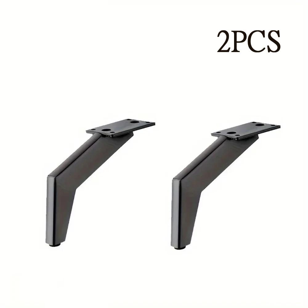 Черные металлические ножки аксессуары для мебели ножки ножки дивана части мебели ножки шкафа Мебель Железная Стальная Подставка под ТВ Ножки для дивана