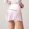 Women's Quick-Dry Pleated Tennis Skirt with Built-in Shorts - Breathable & Anti-Exposure for Running, Fitness, and Badminton.