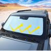 Car Windshield Sunshade Window Shade Foldable Sun Visor Cover Fit For Chery JETOUR T2 2023 Up For Jetour Shanhai T2 2024 Up Car Accessories,1 Pc