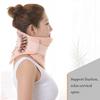 Воротник для поддержки шеи, шейный бандаж, коррекция тракции для облегчения послеоперационной боли, фиксированная поддержка, регулируемая высота для взрослых