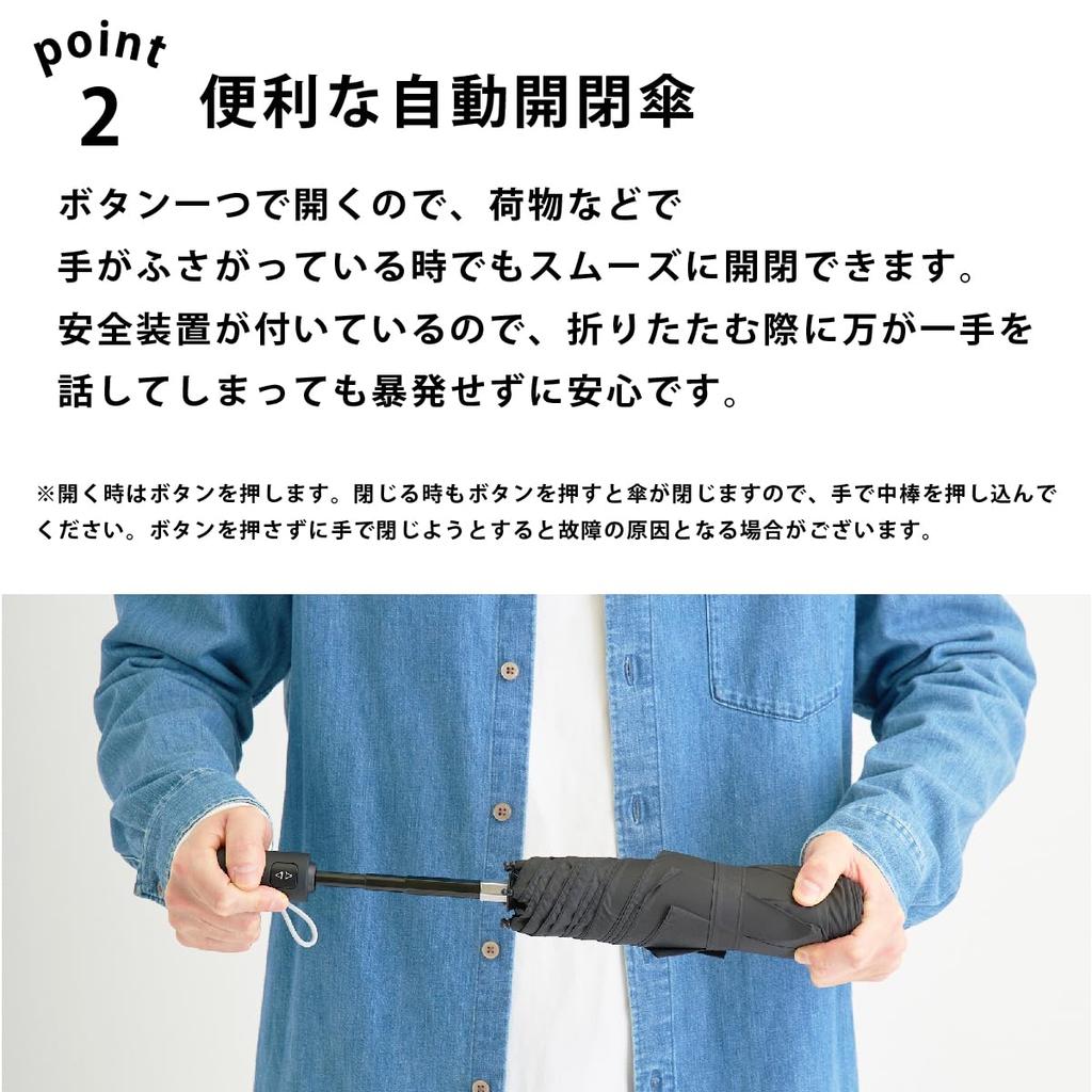 Зонт urawaza автоматический складной зонт One Touch Large UV 60 см Check 10341 Deep Blue [эксклюзивно для WEB] Открыть/закрыть