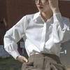 Женская элегантная шифоновая рубашка с длинным рукавом - Мода Весна/Лето