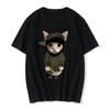 Men and Women's Funny Cat 3D Print Casual T-Shirt, Summer Harajuku T Shirts, Girl and Boy Fashion Clothes