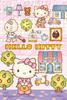 Jigsaw Puzzle Petit Hello Kitty 204 Small Piece Shopping 98-565 (10cm X 14.7cm, Compatible Panel: Petit Only)
