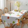 Скатерть 1шт водонепроницаемая и жиростойкая обеденная столовая обитая полиэфирной тканью