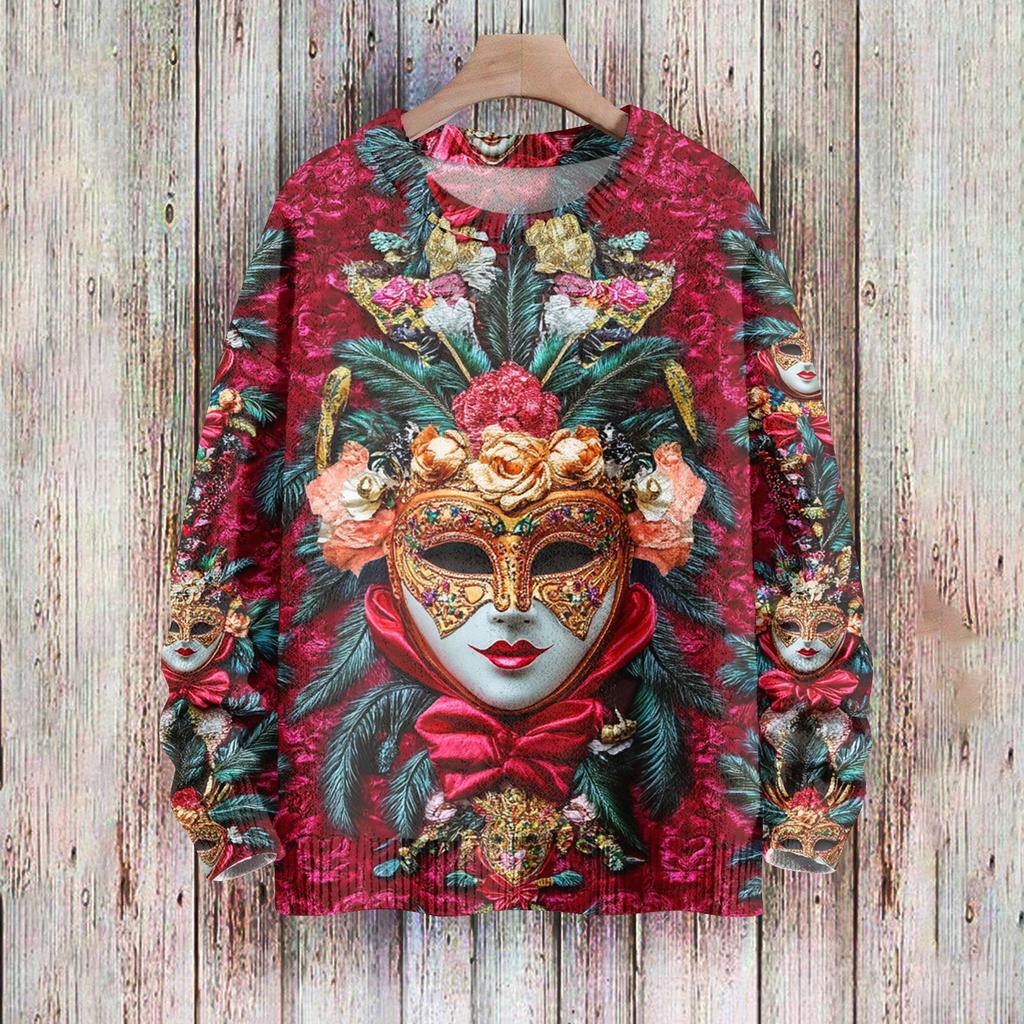 Детские толстовки Трикотаж для мальчиков и девочек Милые принтованные рубашки Круглый вырез Пуловеры Топы