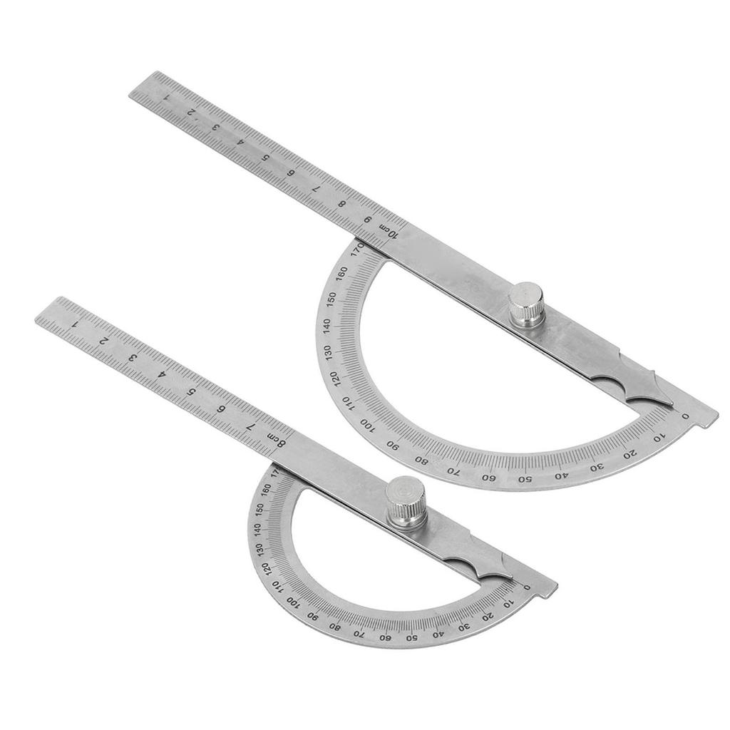 Транспортир из нержавеющей стали, высокоточный многофункциональный угломер на 180°, угломер, искатель