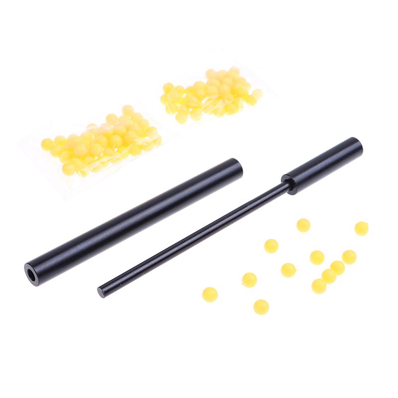 Мягкая пусковая установка для пинбола, потрескивающая трубка из сплава, безопасная и мягкая игрушка для стрельбы по пинболу