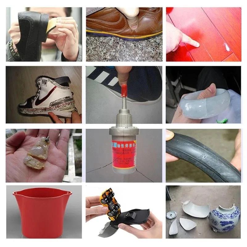 Универсальный Суперклей для Прочного Ремонта Автомобиль Мотоцикл Велосипед Прокол Шины Быстрый Ремонт Клеи Керамика Металл Резина Кожа Клей