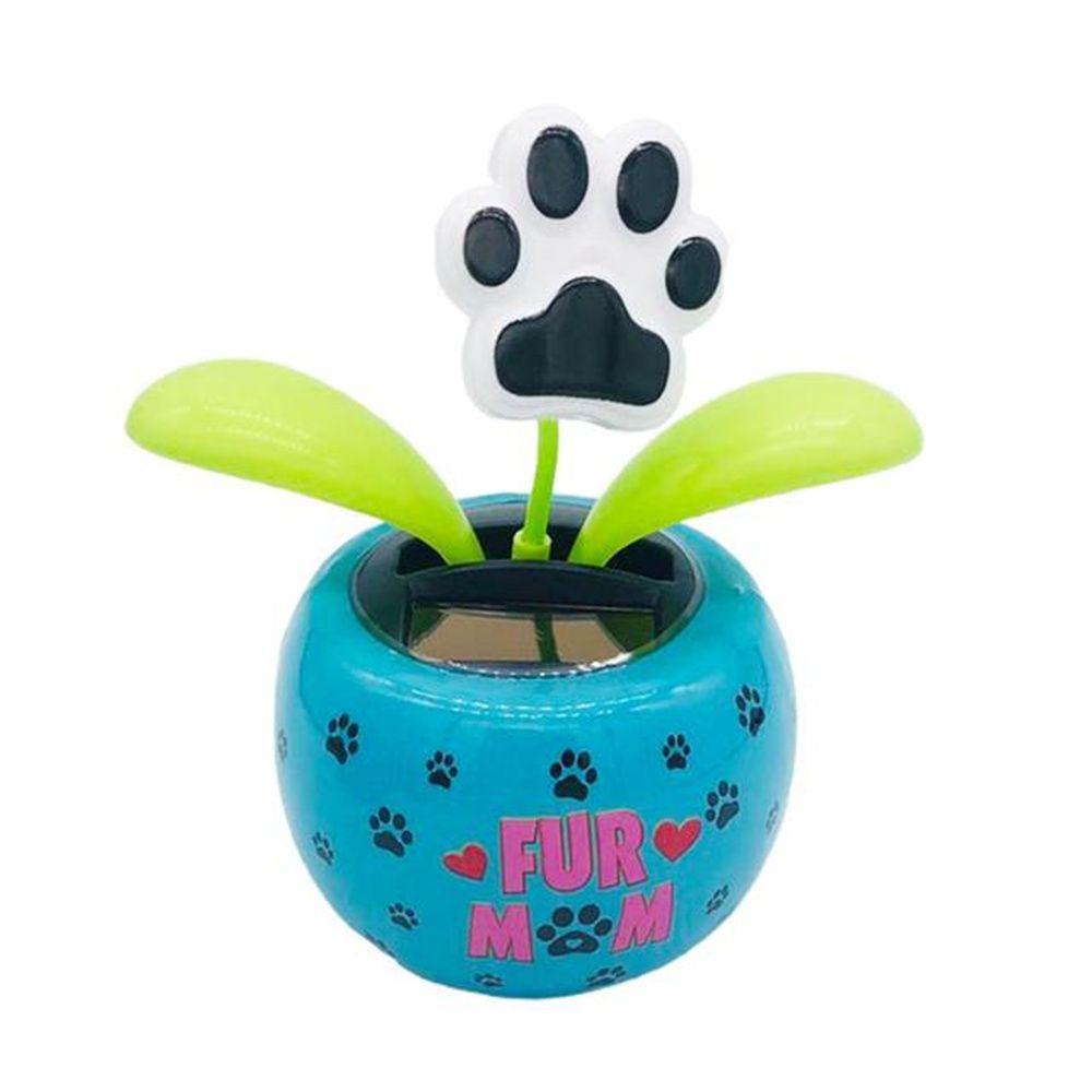 Solar Power Toy Swinging Toy Solar Powered Flower Swinging Car Dashboard Ornaments Dancing Flower