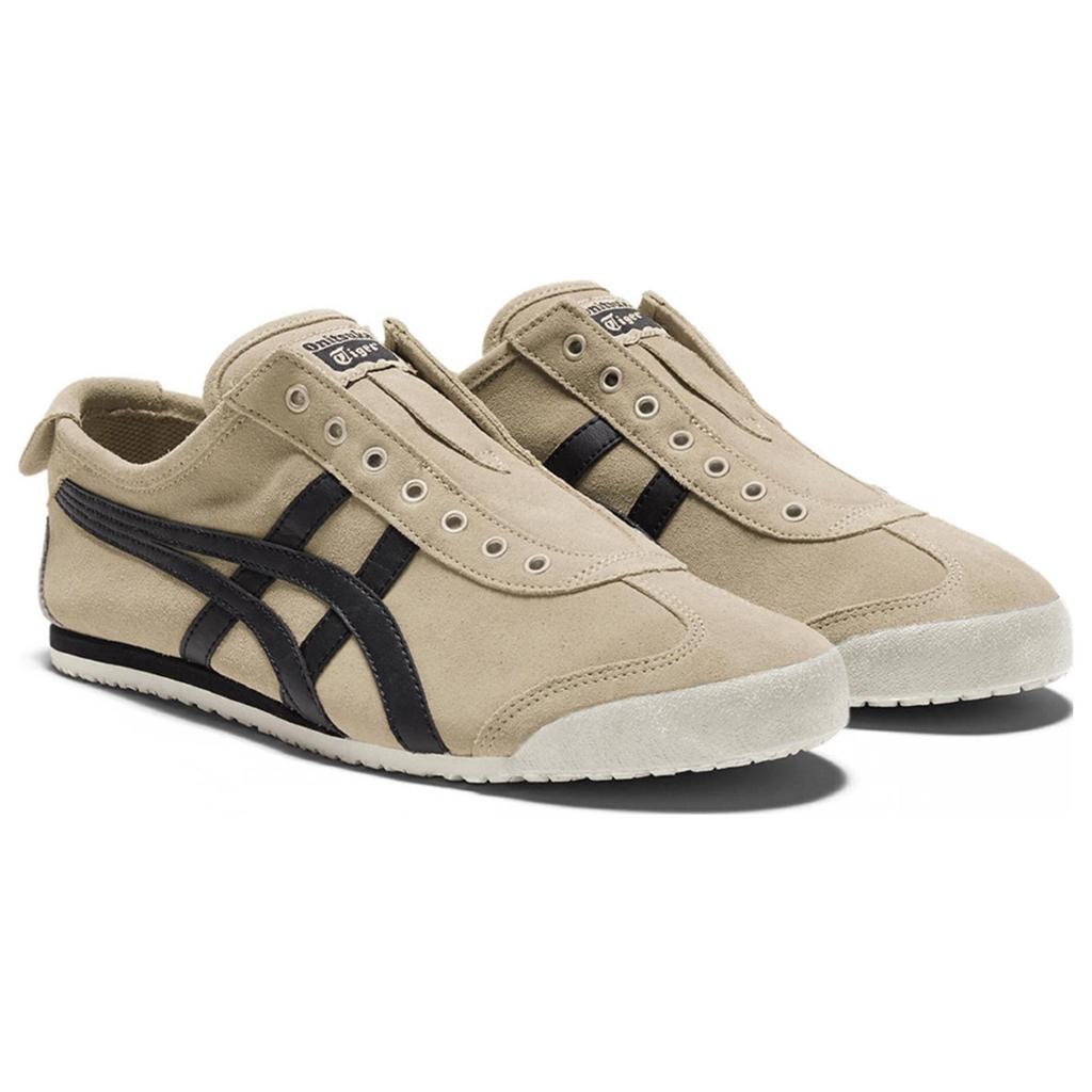 ONITSUKA TIGER Mexico 66 Slip-On Canvas Comfortable Versatile Sports Non-Slip Wear-Resistant Low-Top Casual Shoes Unisex Sneaker 1183B782-202