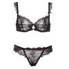 Women's Sexy Lace Lingerie Set: Push-Up Bra & Panty for Small Bust, Lightweight & Breathable