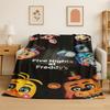 Классическое Хоррор-Одеяло F-FNAF Фредди Фланелевое Мягкое Теплое Плед для Спальни Гостиной Кровати Путешествий Кемпинга Пикника