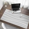 Desk Pad for Graphic Designers and Designers Wavy 3D Lines 120x60 cm