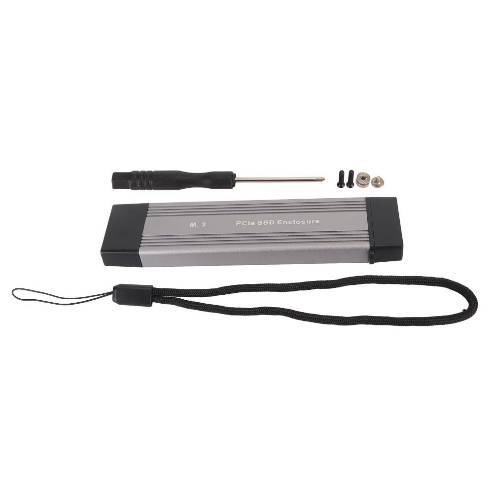 Aluminum Alloy PCIe SSD Enclosure Type C USB3.2 Gen2 Enclosure HDD Enclosure Desktop Computer