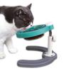 Подставка для мисок для корма и воды для собак и кошек WZ PET, Регулируемая высота, Наклонная на 10 градусов подставка для мисок, Нескользящая, Съемная, Легко чистить, Можно мыть в посудомоечной машине, для собак и