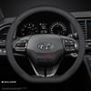 Кожаная накладка на руль автомобиля для Hyundai NEXO IONIQ 5 6 9 XRT N Line EV 2024 2025 Аксессуары