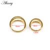 Alisouy 1 шт. Трехслойные серьги для хряща из нержавеющей стали 316L с шарнирным пирсингом для перегородки носа, кольца-кликеры, сегментные кольца