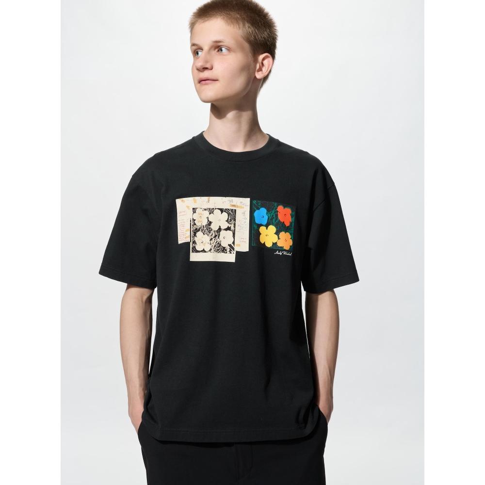 Uniqlo Япония Энди Уорхол Ут Свободный крой