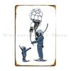 Diver People Sea Balloon Metal Sign Mural Customize Personalized Funny Club Tin Sign Poster
