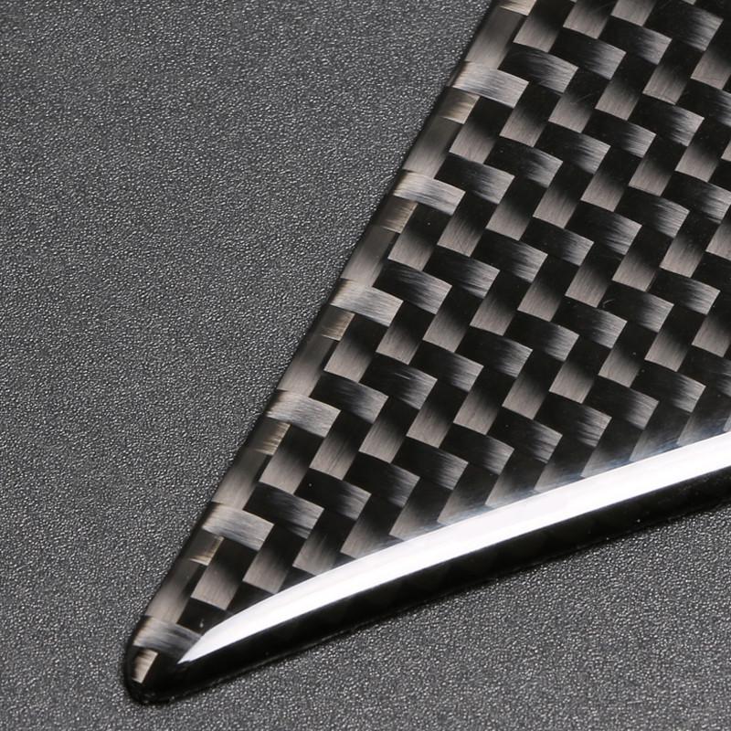 4 шт., углеродное волокно, автомобильные внутренние дверные ручки, чехлы для чаш, автомобильные наклейки, автоаксессуары для Mercedes Benz C Class W205 C180 C200