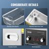 3L Ultrasonic Cleaner with Heater Timer & Basket Digital Sonic Machine