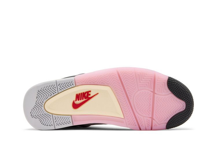 Мужские кроссовки Nike Jordan 4 Retro Comic Off White/Anthracite/Neutral Grey/Fire Pink/Light Arctic Pink/Muslin