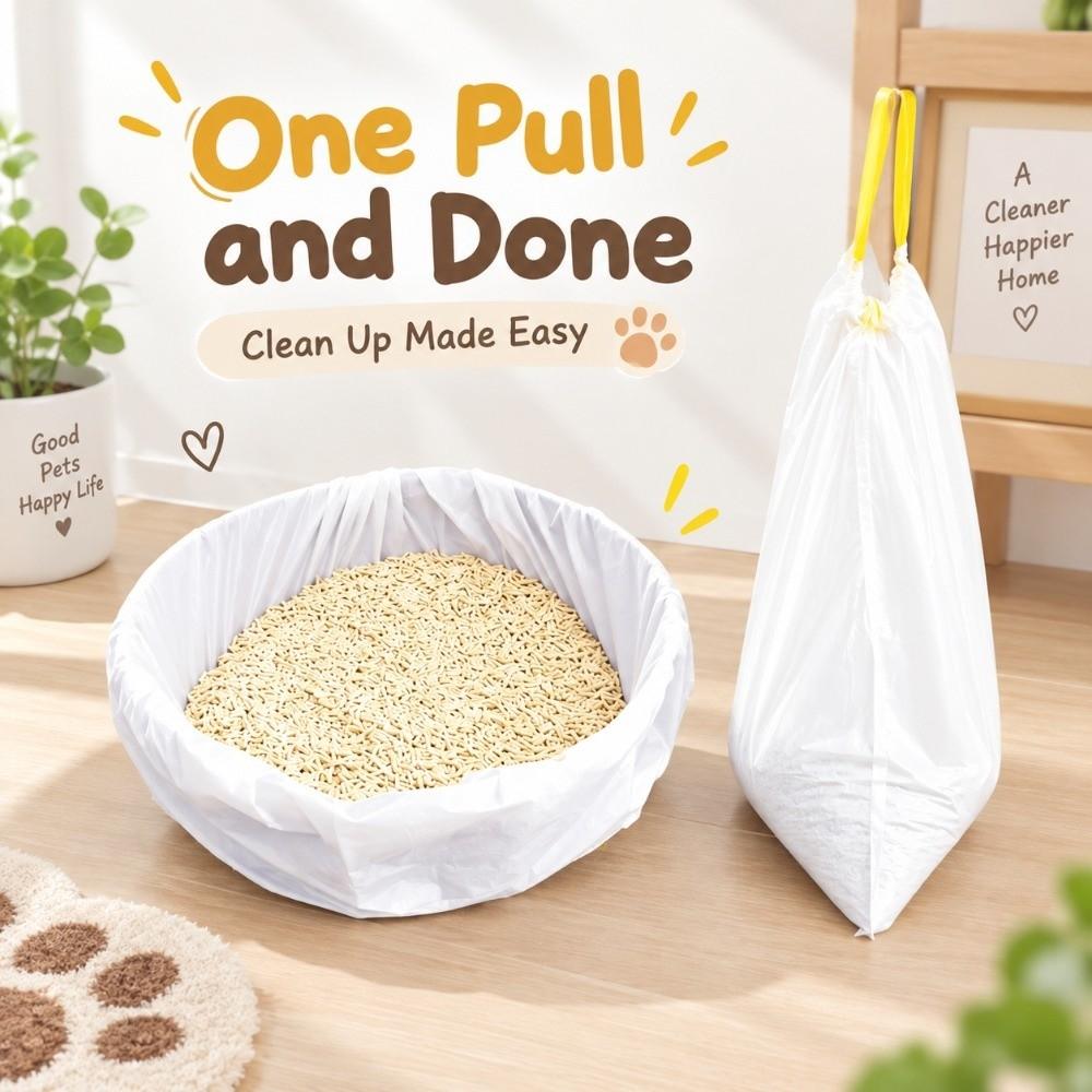 7 Pieces Per Pack Pet Pan Liners Leak Proof Thickening Litter Liners  Cat Litter Boxes Use