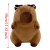 Simulation Capybara Plush Doll Cartoon Capibara Fluffty Doll Cute Capybara Plush Toy  Home Decor