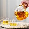 Заварочный чайник из термостойкого стекла Flower Tea Cup 750 мл, практичная бутылка, многофункциональный заварочный чайник, набор для приготовления чая