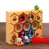 Montessori Beehive Game: Toddler Color Recognition & Development Toy for Boys (Ages 0-3)