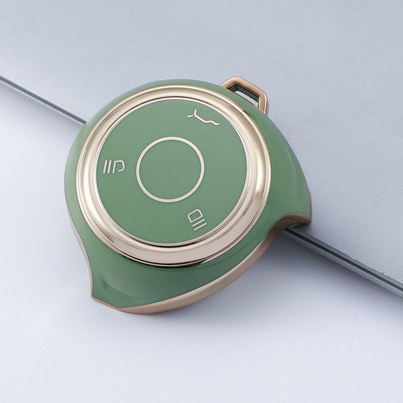 Nezha V/U Pro Gold-Edged Key Cover: Stylish Protective Case for New Energy Vehicle