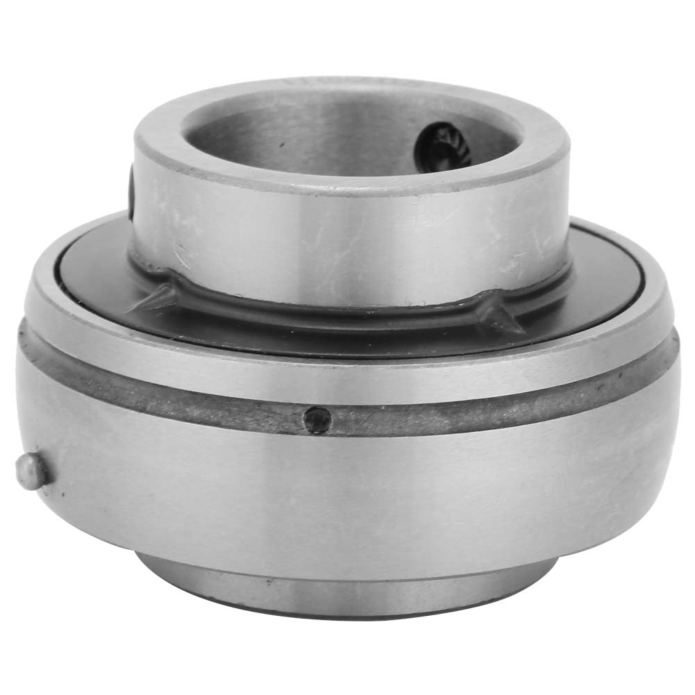Insert Bearing UC205 25mm, Plated Steel Mounted Bearing with 1 Inch Bore 2 Inch OD, Self Aligning for Agricultural and Construction Machinery A