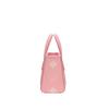 MCM Toni Logo Print Faux Leather Mini Tote Bag Women tote bag Light-Pink MWPFAMT09Q5001