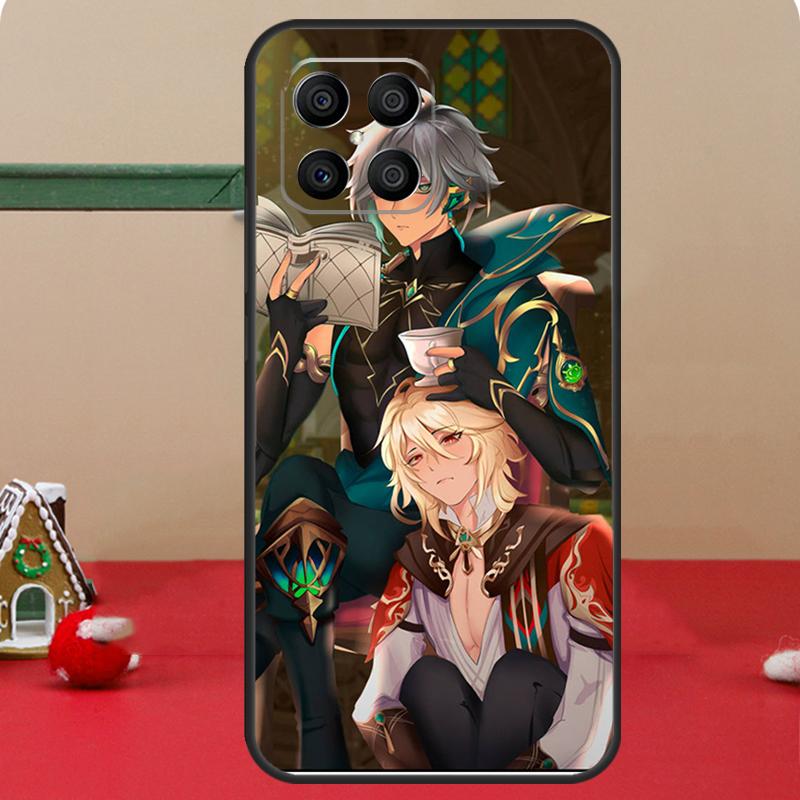 Чехол Genshin Impact Аль-Хайтам Кавех Для Honor Magic 8 5 6 7 Lite Honor 400 Pro 200 70 90 X8c X8b X9a X9b X9c X9d Win Чехол