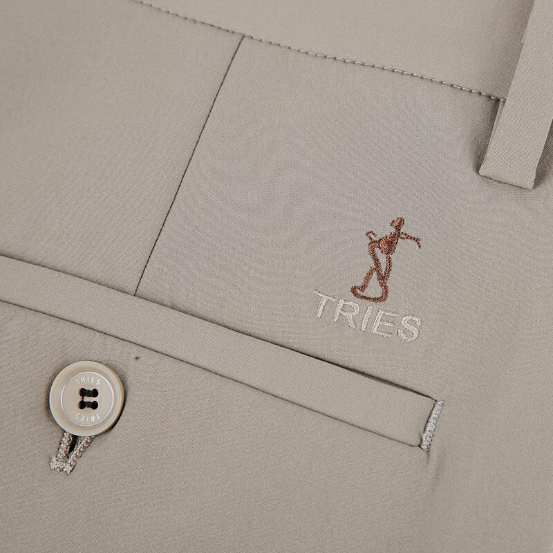 Caizi Мужские брюки кэжуал с плюшевой подкладкой, прямого кроя