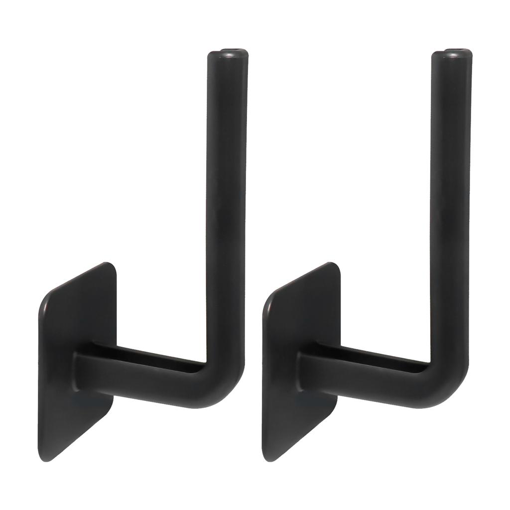 2PCS Wall Mounted Hook Water Proof Damp Proof User Friendly L Shaped Hat Hook For Bedroom Bathroom