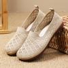 Женские дышащие сетчатые кроссовки Slip-On, легкие, удобные, для ходьбы, летняя повседневная обувь