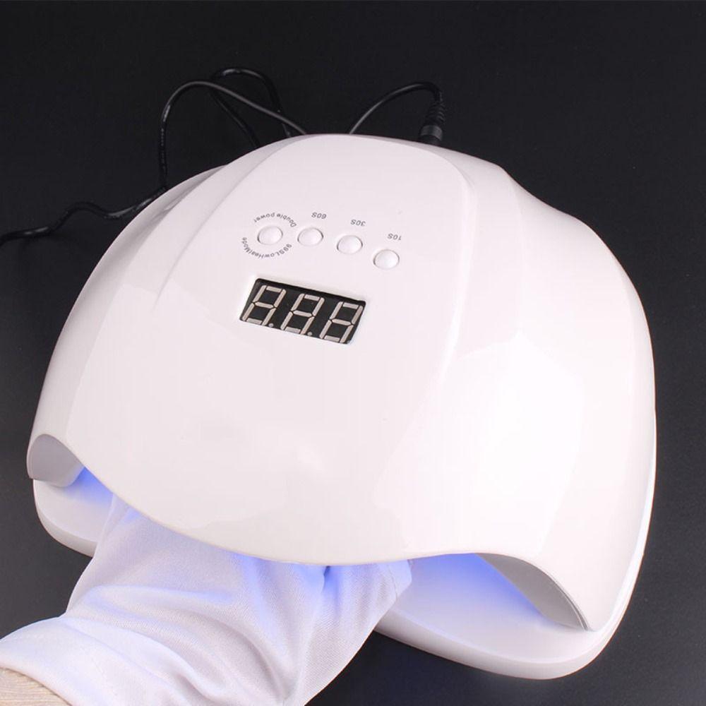 Half-finger Sunscreen Gloves Anti -UV UV-protective Gloves Durable Nail Painting Gloves  Nail Tools
